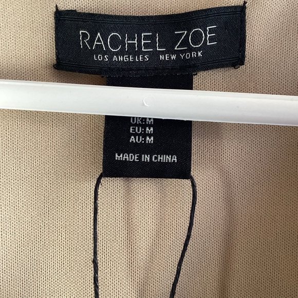 Rachel Zoe Beige /Tan animal print sleeveless maxi dress - Picture 3 of 7